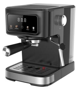 Еспресо машина за мляно кафе и капсули Crown CEM-1527, 1000W, 20 bar, 1.5 l, Сензорен контрол, Термо блок, Регулируема основа, Черен