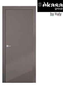 Интериорна врата с каса EKASA INCONTRI 80x210х12 см, панти, магнитна брава, дърво, антрацит