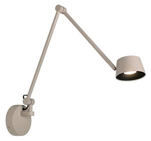 Димируема LED стенна лампа SAVINA LED/9W/230V бежова