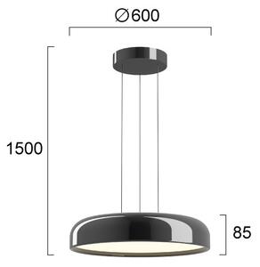 LED полилей на кабел ALENSA LED/60W/230V CRI 94 черен