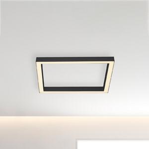 LED лампа за таван PURE Lines, 55x55 cm, антрацит, CCT, дистанционно управление