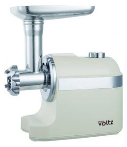 Месомелачка с приставка за домати Oliver Voltz OV51991F, 600/1800W, Аксесоар за колбаси, Бял