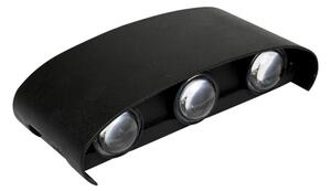 HÖFFTECH - LED Външно стенно осветително тяло UP&DOWN 6xLED/1W/230V IP65