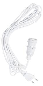 Globen Lighting - Cord Set E14 3,5m Бялo Globen Lighting