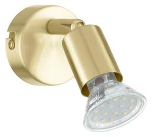 Eglo 33184 - LED Стенен спот BUZZ-LED 1xGU10/2,8W/230V 3000K златист