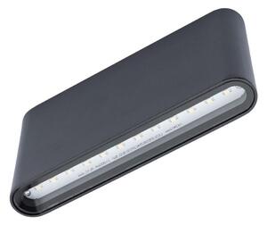 Външна LED лампа за стена FLOW 2xLED/6W/230V IP54 черна