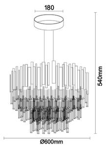 Brilagi - Плафонен полилей PLAZA 9xE14/40W/230V