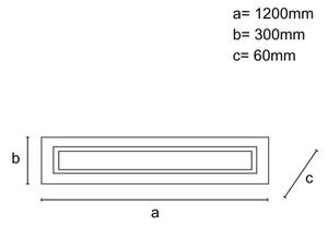 Димируемо таванно LED осветително тяло LED/55W/230V 3000-6500K + дистанционно управление