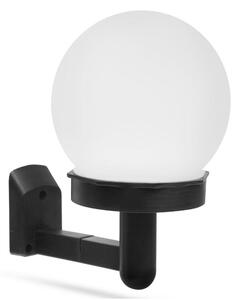 LED соларен стенен фенер 1,2V 40mAh IP44 черен