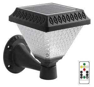 LED Димируем соларен аплик LED/0,8W/5,5V IP44 + дистанционно