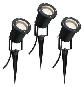 Paulmann 98897 - К-кт 3бр.LED GU10/3,5W IP65 екстериорни лампи 230V