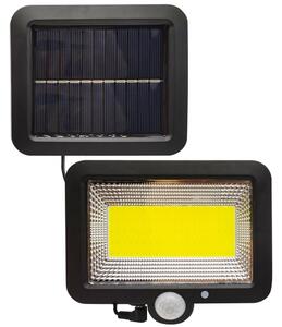 LED Соларен прожектор със сензор DUO LED/1W/3,7V IP44