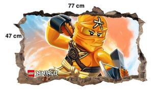 Уникален подобен на плакат стикер за стена за детска стая с персонаж Ninjago