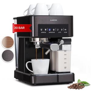 Klarstein Arabica Comfort, еспресо кафемашина, 1350W, 20 бара, 1,8 литра, тъч панел