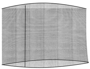 Мрежа против комари за градински чадър 3,5 м - черна