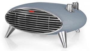 Вентилаторна печка Ariete Vintage 2.0 8211/05, 2000W, 2 скорости, Студен въздух, Термостат, Безшумна работа, Син