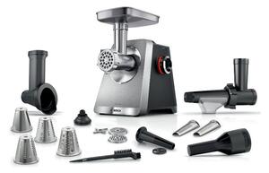 Месомелачка Bosch MFWS860M, 4.5 кг/мин капацитет, 2 скорости, функция обратен ход, 800W, черна