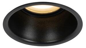 Смарт вграден спот черен IP44 с Wifi GU10 50mm - Dept