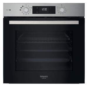 Фурна за вграждане Hotpoint Ariston HAO 258HSU1F X, клас A+, 71л. обем, хидролитично почистване, Forced Air, Multiflow технология, AirFry функция, инокс