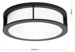 Orion - Външно осветително тяло HENRY 2xE27/15W/230V Ø 30 см IP44 антрацит