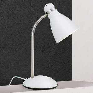 Orion - Настолна лампа SCHOOL 1xE27/40W/230V бяла/матов хром
