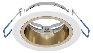 Eglo 902297 - LED димируемо вградено таванно осветително тяло YEBRA LED/4,8W/230V IP44 бяло/златисто