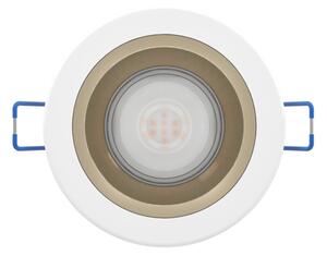 Eglo 902297 - LED димируемо вградено таванно осветително тяло YEBRA LED/4,8W/230V IP44 бяло/златисто