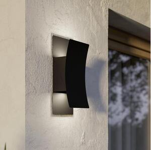 Eglo 902021 - LED външно стенено осветително тяло VERDOLINO 2xLED/4W/230V IP44 черно