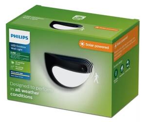 Philips - LED соларна стенна лампа със сензор SWYN LED/3,8W/3,7V 800 mAh IP44