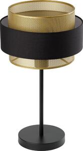 Osram - Настолна лампа DECOR HORNET 1xE27/10W/230V черна/златна