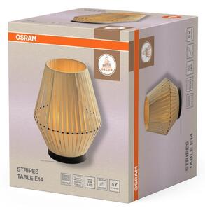 Osram - Настолна лампа DECOR STRIPES 1xE14/5W/230V бежова