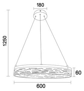 Димируем LED полилей на кабел ALIANZ LED/45W/230V 3000-6000K + дистанционно управление