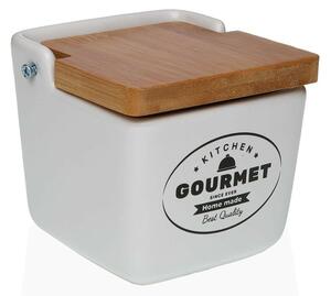 Солница с Капак Versa Gourmet Керамика 8,8 x 8,5 x 8,8 cm