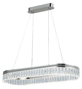 LED димиращ кристален полилей на кабел THALIA LED/50W/230V 3000-6000K + дистанционно управление