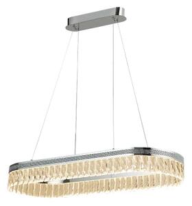 LED димиращ кристален полилей на кабел THALIA LED/50W/230V 3000-6000K + дистанционно управление