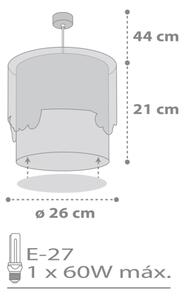 Dalber 61682 - Детски полилей BABY TRAVEL 1xE27 / 60W / 230V