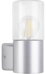 Briloner 320504TF - Екстериорен аплик 1xE27/12W/230V IP44 сребрист