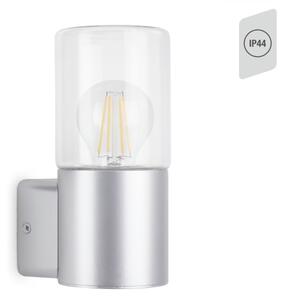 Briloner 320504TF - Екстериорен аплик 1xE27/12W/230V IP44 сребрист