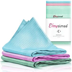 MySimaa Професионални кърпи за почистване, Classicpack, кърпи за почистване, микрофибър 60 x 40 см