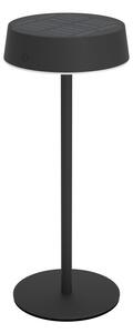 Eglo 75876-LED Соларна презареждаема настолна лампа SIMERI с димер LED/3W/5V 1800mAh IP44 черна