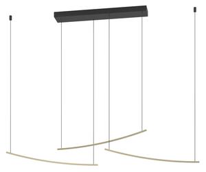 Eglo 902167 - LED полилей с димер на кабел VILLEGGI LED/22W/230V 2700/4000/6500K златист