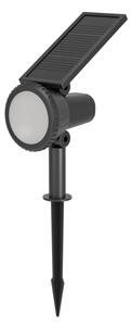 Eglo 901069 - LED RGBW димируема соларна лампа SAMBUCO LED/3W/4,5V IP44 черна + дистанционно