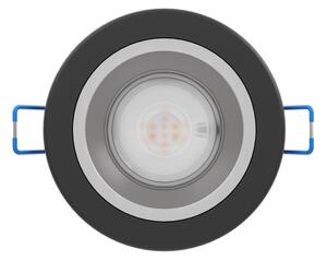 Eglo 902296 - LED димируемо вградено таванно осветително тяло за баня YEBRA LED/4,8W/230V IP44 черно