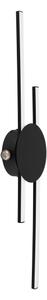 Eglo 902123 - LED стенен осветител VENTICELLO LED/20W/230V + LED/0,91W черен
