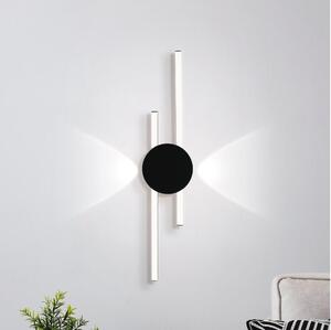 Eglo 902123 - LED стенен осветител VENTICELLO LED/20W/230V + LED/0,91W черен