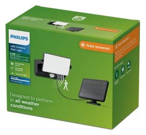 Philips -LED соларен стенен прожектор със сензор FYNS LED/8,2W/3,7V 2600 mAh IP44
