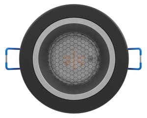 Eglo 902298 - YEBRA-Z LED RGBW, димируемо опушено осветително тяло за окачен таван, LED/4,8W/230V IP44 черно