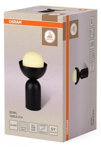 Osram - Настолна лампа DECOR BOWL 1xE14/25W/230V черна