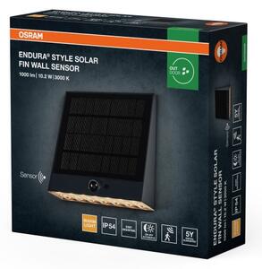 Osram - соларно LED стенно осветително тяло ENDURA STYLE LED/10,2W/4,2V 2000 mAh IP54 антрацит