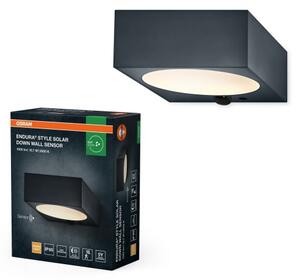 Osram - LED соларно стенно осветително тяло ENDURA STYLE LED/10,7W/4,2V 2000 mAh IP65 антрацит
